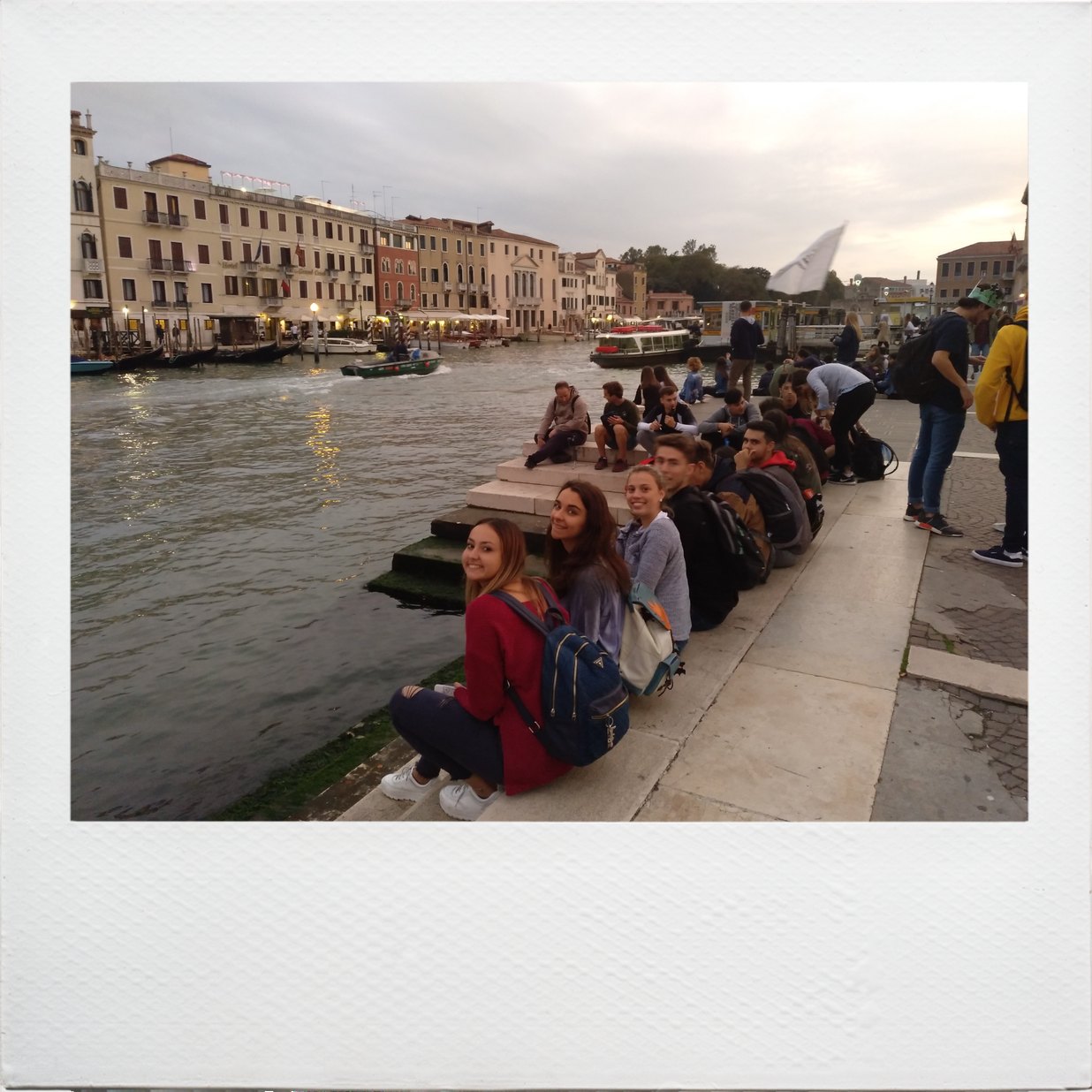 Egresados en Venecia